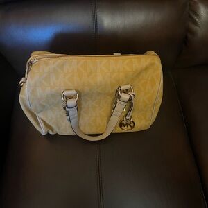 Michael Kors Yellow Purse